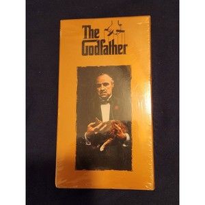 The Godfather (VHS, 1997, 2-Tape Set, Closed Captioned)